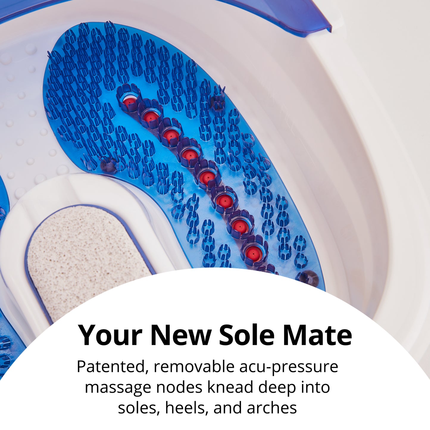 HoMedics Bubble Bliss Elite Heated Foot Spa Bubble Foot Massager