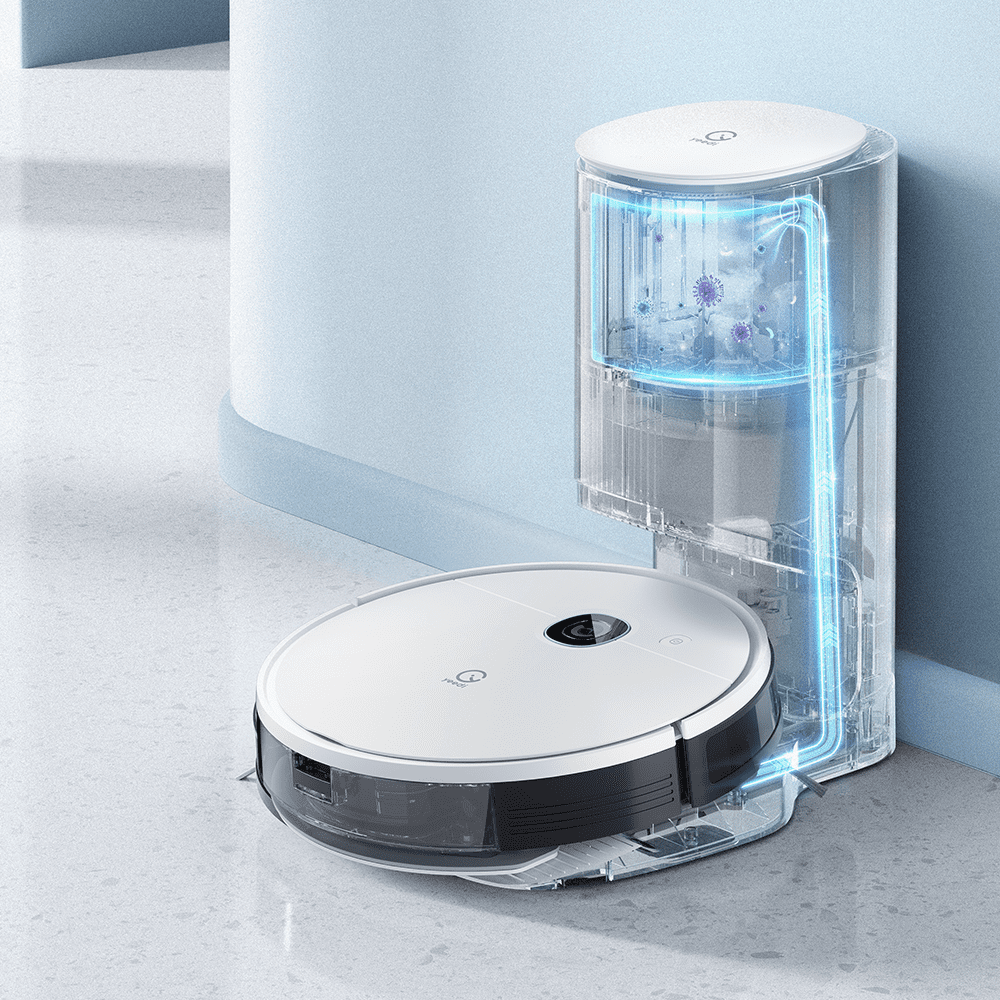 Yeedi by ECOVACS Robot Vacuum and Mop with Self Emptying Station 3-in-1 Cleaner and Smart Mapping