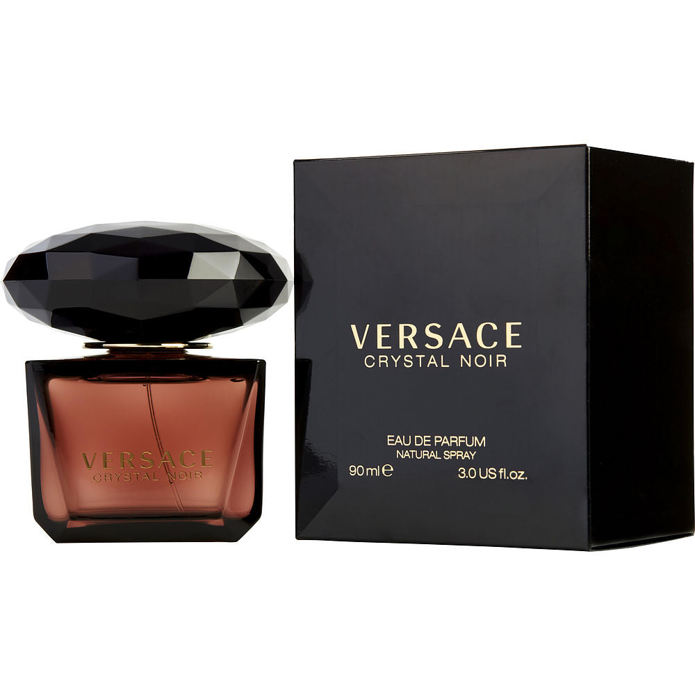 Versace Crystal Noir, Eau de Parfum, Perfume For Women Spray 3.0 Oz