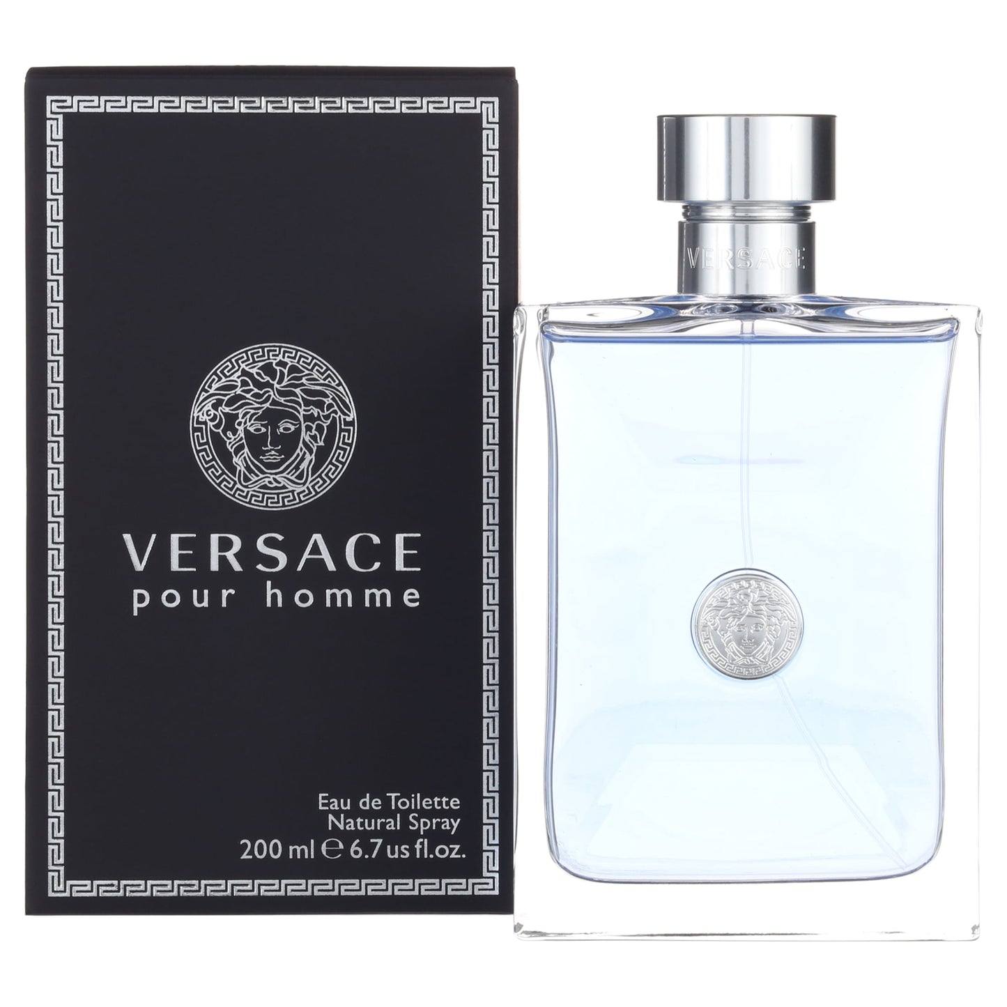 Versace Pour Homme Eau De Toilette, Cologne for Men, 6.7 Oz