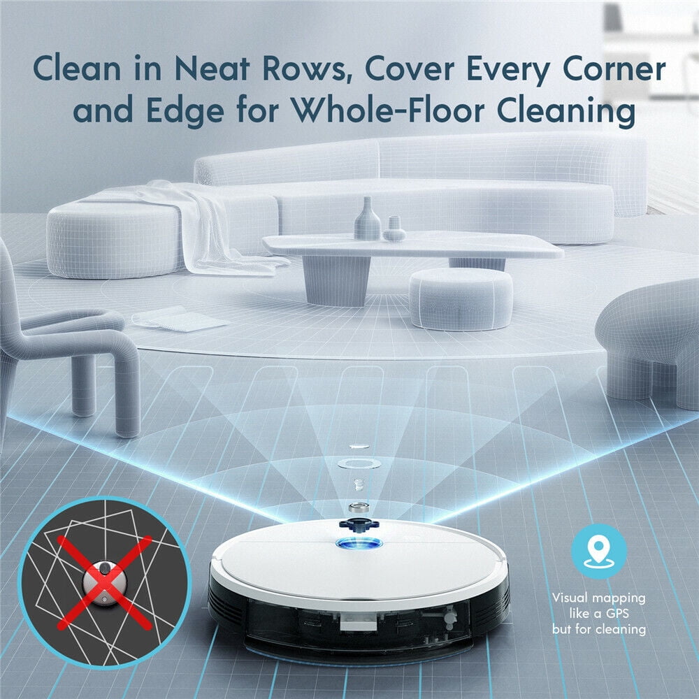 Yeedi by ECOVACS Robot Vacuum and Mop with Self Emptying Station 3-in-1 Cleaner and Smart Mapping