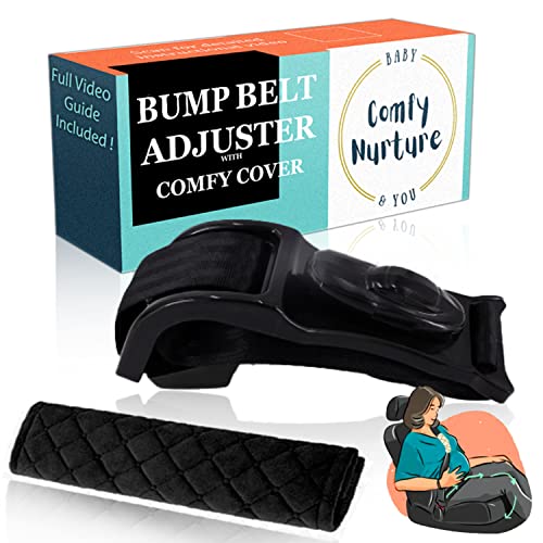 ComfyNurture Pregnancy Belt Adjuster, Strong Grip Maternity Belt Hook with Cover