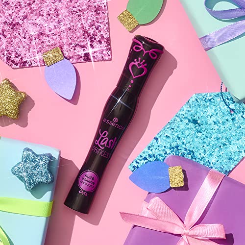 essence | Lash Princess Mascara Holiday Gift Set | 4 Mascaras in 1 Set | False Lash Effect, Waterproof, Curl & Volume | Holiday Gift for Beauty Lovers | Vegan & Cruelty Free