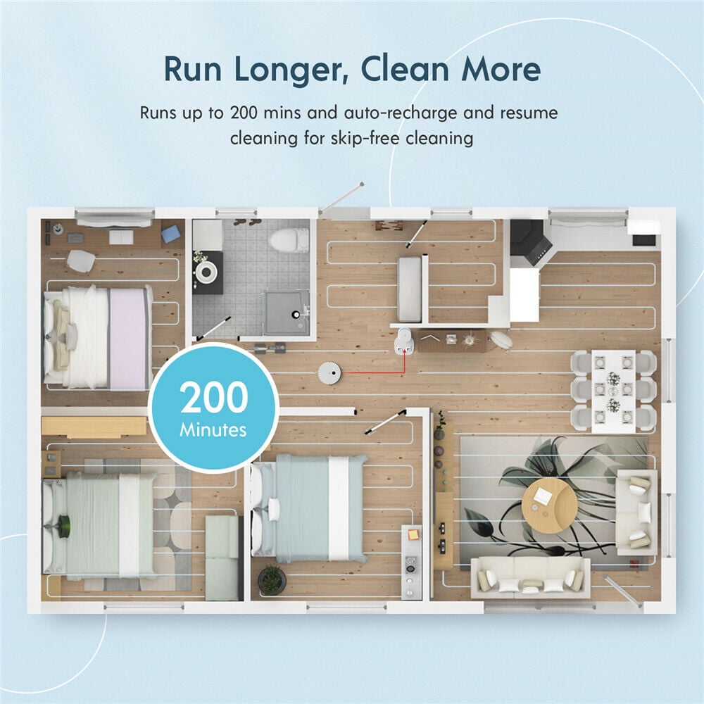 Yeedi by ECOVACS Robot Vacuum and Mop with Self Emptying Station 3-in-1 Cleaner and Smart Mapping