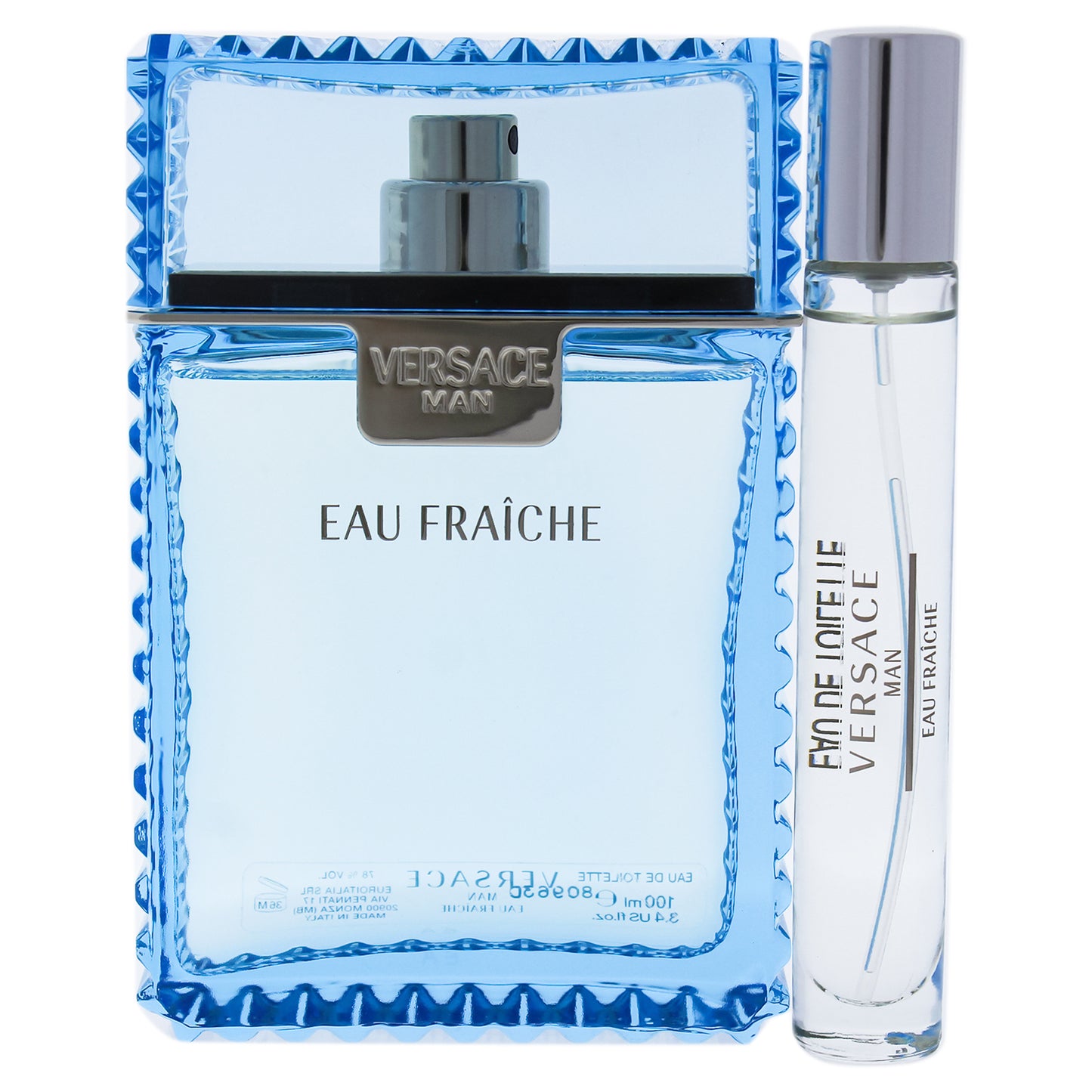 Versace Man Cologne Gift Set for Men, 3 Pieces