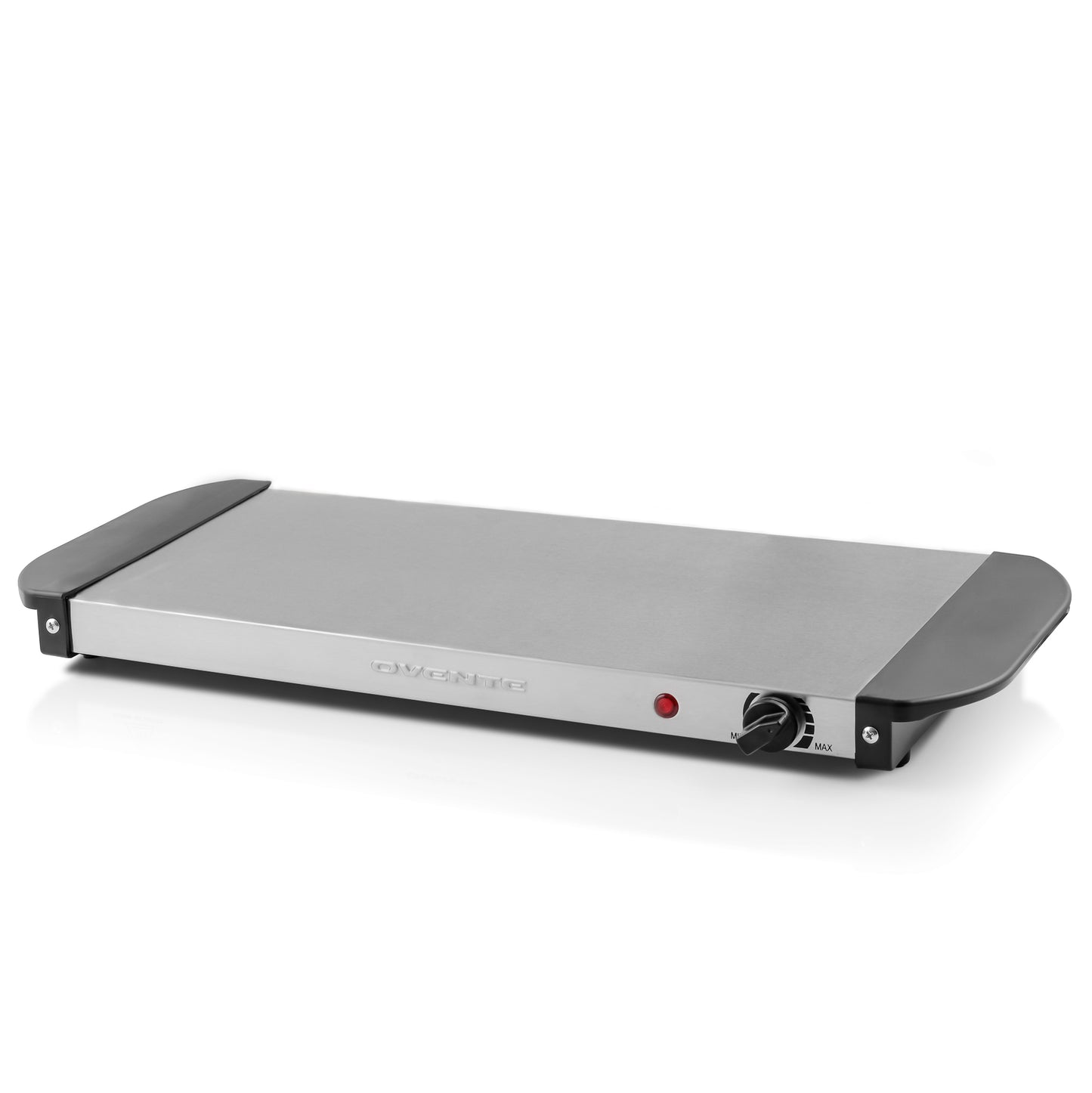 Ovente Electric Food Buffet Warmer, Portable Stainless Steel Warming Tray with Temperature Control, Perfect for Indoor Dinner, Catering, House Parties, Events, Entertaining and Holiday, Silver FW170S