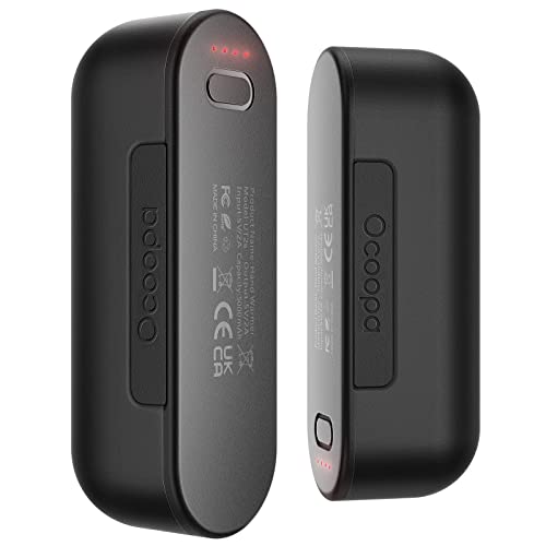 OCOOPA Hand Warmers Rechargeable 2 Pack, Magnetic Electric Handwarmer, 16 Hrs Warmth 4 Levels Heat Up to 145℉, USB-C Portable Charger 10000mAh, Raynauds, Golf, Tech Gifts for Men, Union UT2s(MagTwins)