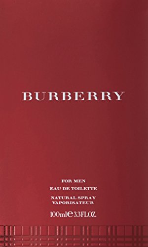 Burberry Classic Eau De Toilette, Cologne for Men, 3.3 Oz