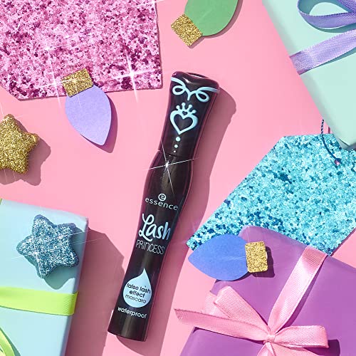 essence | Lash Princess Mascara Holiday Gift Set | 4 Mascaras in 1 Set | False Lash Effect, Waterproof, Curl & Volume | Holiday Gift for Beauty Lovers | Vegan & Cruelty Free