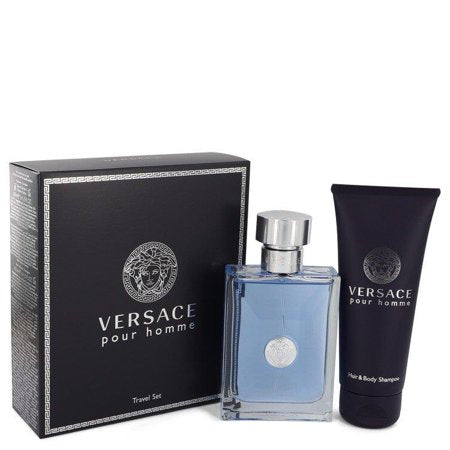 Versace Pour Homme Cologne Gift Set for Men, 2 Pieces
