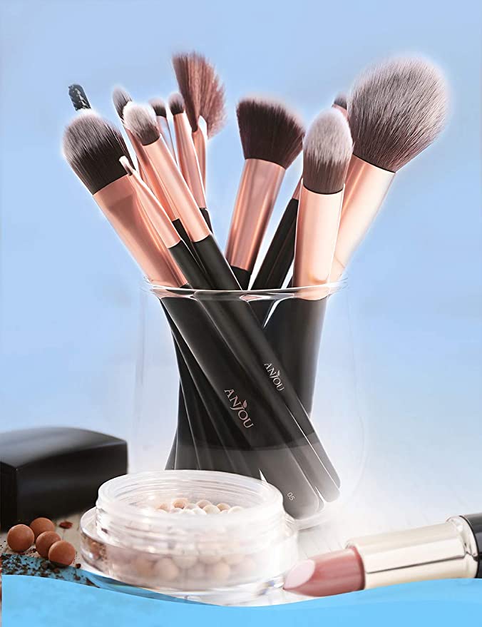 Exquisite Makeup Brush Set, 24pcs Premium Cosmetic Brushes